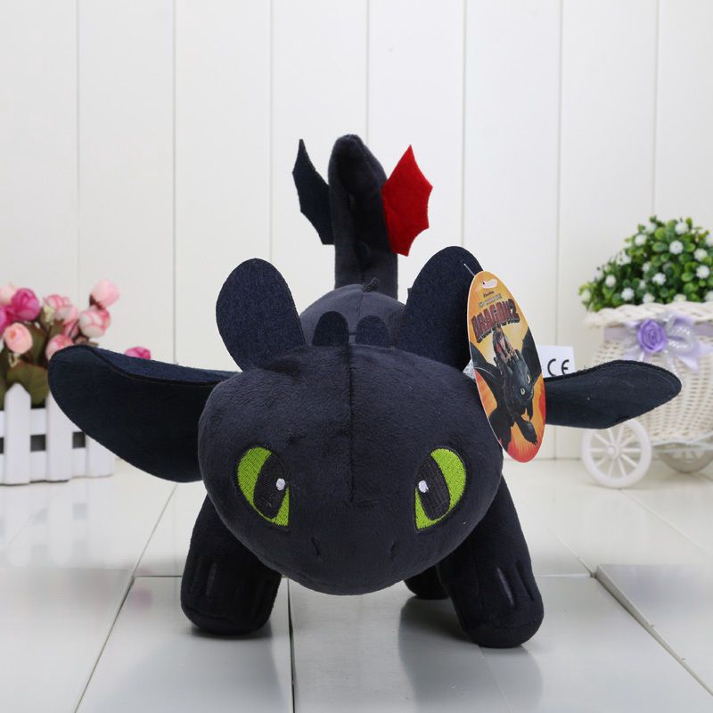 35/45CM Stuffed Toys How to Train Your Dragon Toothless Night Fury Plush Animal Doll