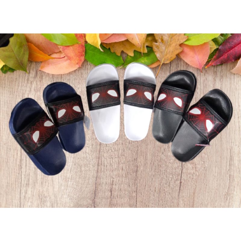 Sandal Anak Karakter Spiderman Sandal Anak Slip On Ringan