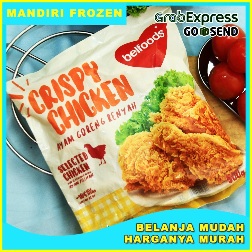 

BELFOODS Ayam Goreng Favorite Renyah 500gr - Makanan Siap Saji