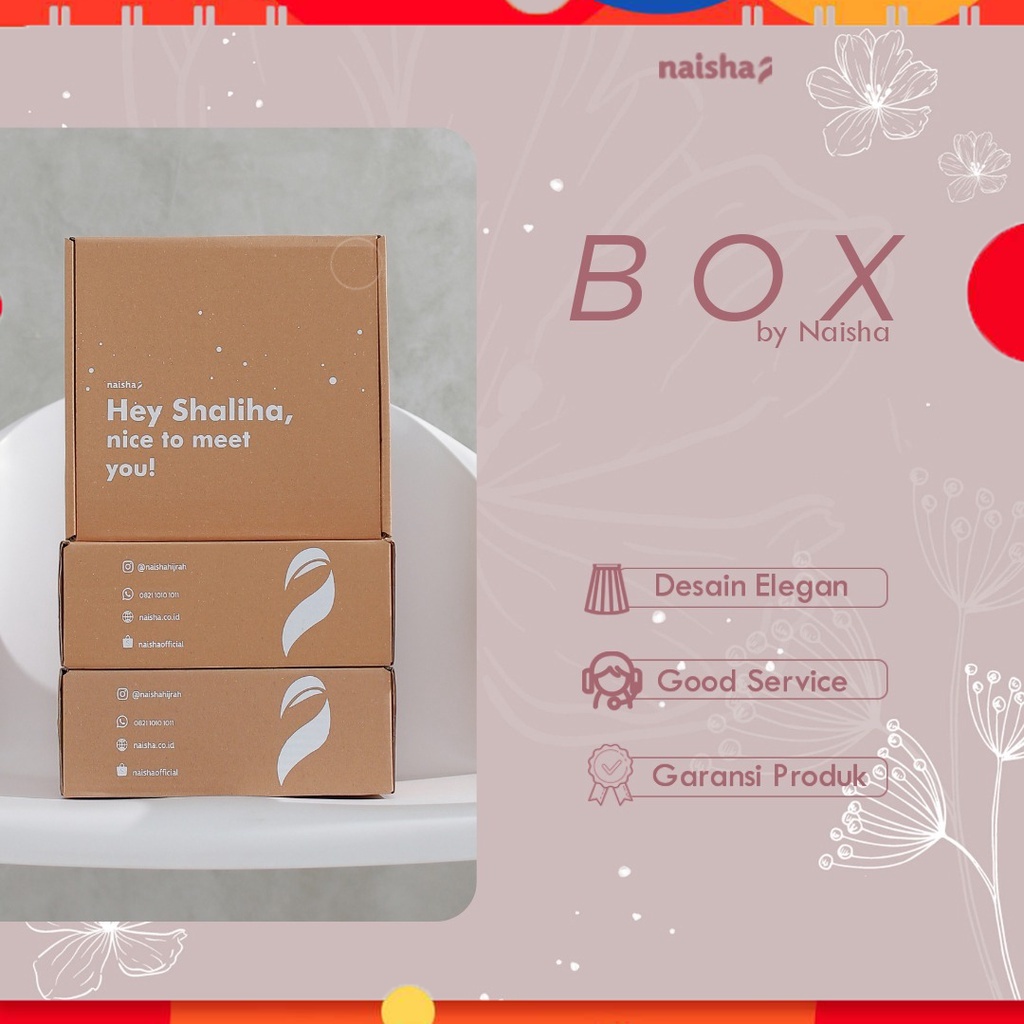 

Box / Kardus / Kotak / Packaging / Packing / Box Gift By Naisha