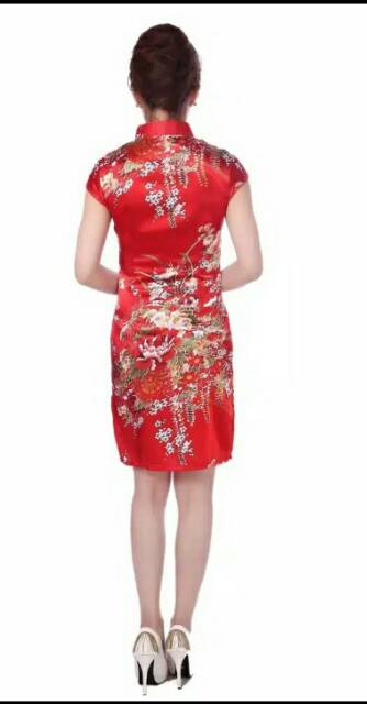 Baju cheongsam imlek cewek