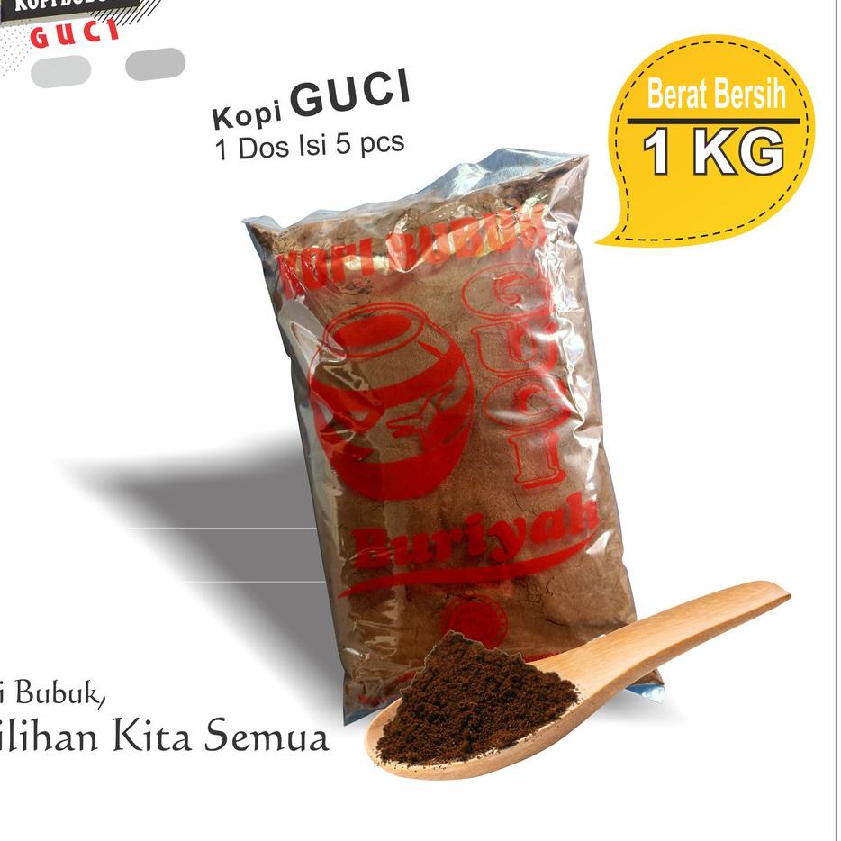 

Best Seller PEMZ9 Kopi Bubuk Buriyah Cap GUCI 1kg W95 Best Product