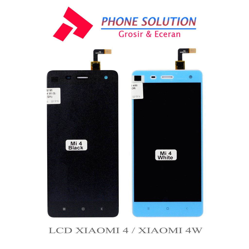 LCD Xiaomi Mi 4 / LCD Xiaomi Mi 4w / LCD Xiaomi Mi 4 Lite Fullset Touchscreen // Supplier LCD Xiaomi Mi - Garansi 1 Bulan