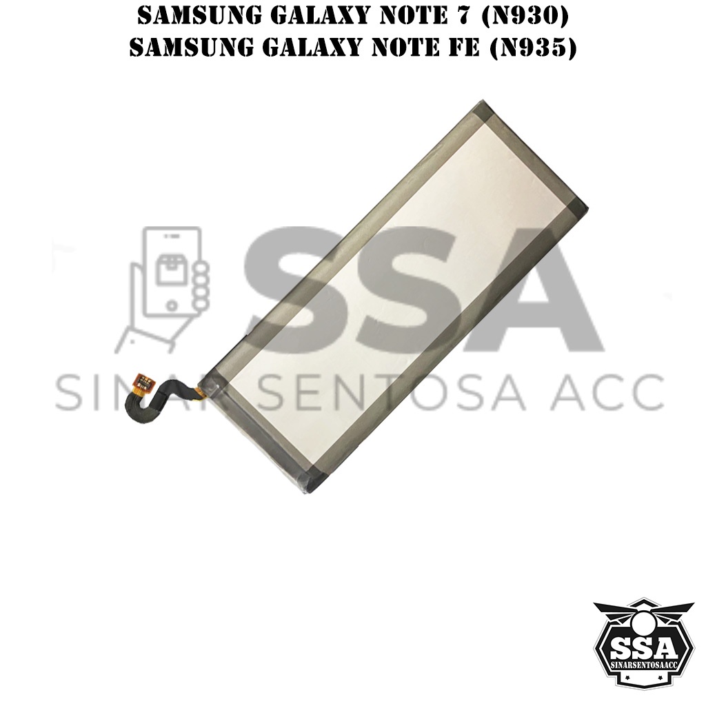 Baterai Original 100% Samsung Galaxy Note 7 Note FE N930 N935 EB-BN935ABA Batre Batrai Battery Batrei Batere Batu HP