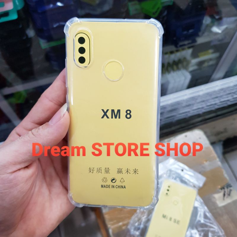 Soft Case Anti Crack Xiaomi Mi 8 , Mi 8 SE Silikon Bening Anti Bentur Slim Clear