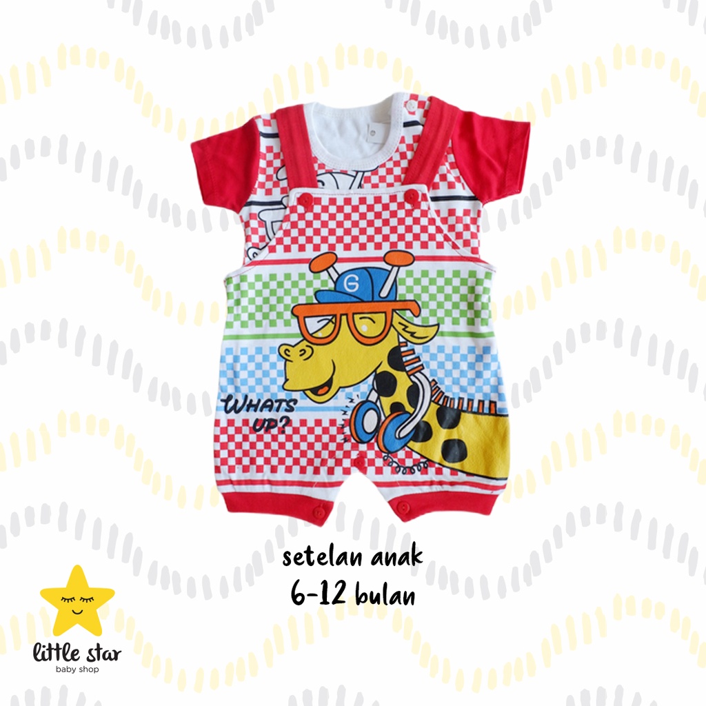 Setelan Celana Monyet Anak | Jumpsuit Bayi | Jumper Anak Cowok | Set Baju