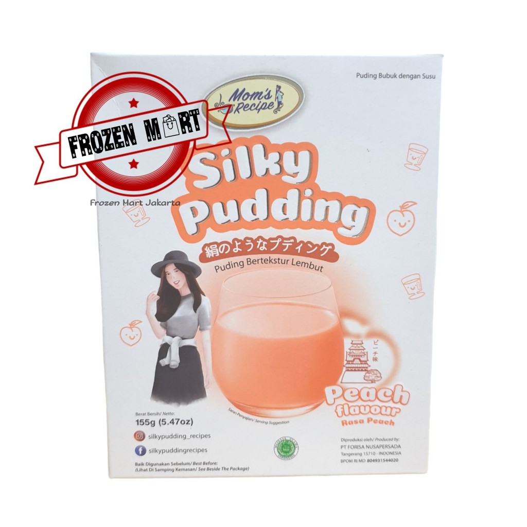 Forisa SILKY PUDING Rasa Peach 155 Gr