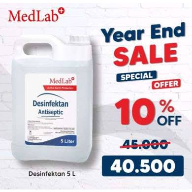 DESINFEKTAN ANTISEPTIC MEDLAB ACTIVE GERM PROTECTION