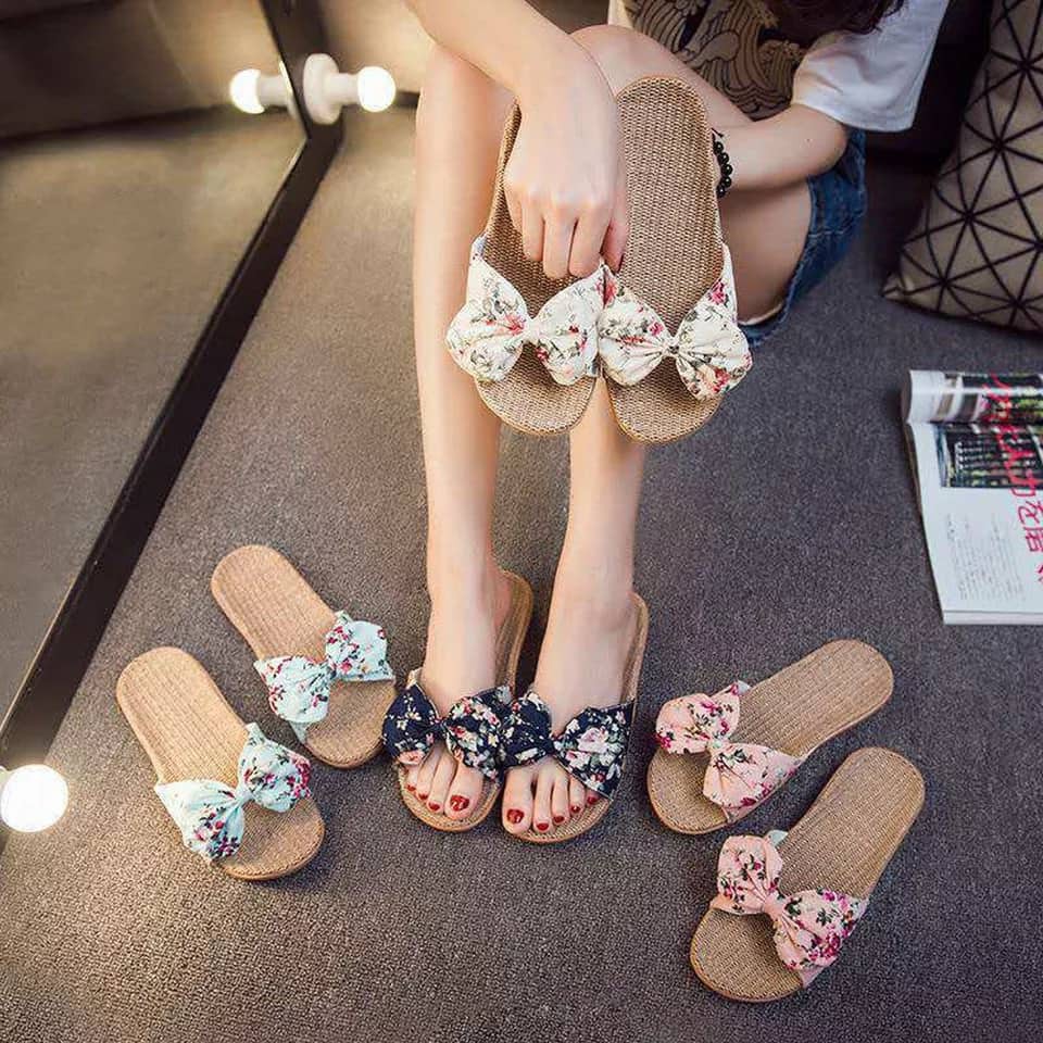 Sendal Selop Wanita Bunga Dewasa 37 40 Sol Karet IMPORT Sendal Selop Wanita Bunga Dewasa 37 40 Sol Karet IMPORT