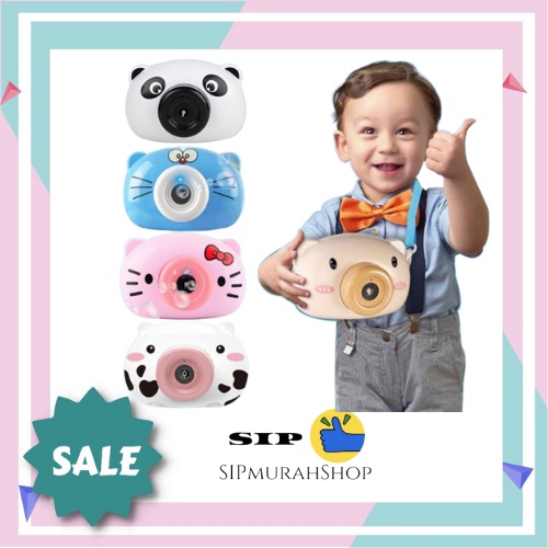 Mainan Anak Bubble Camera Electric + Cairan Bubble / Balon gelembung sabun / Balon Sabun Gelembung Sabun Elektrik Mainan Bubble Gun Camera Karakter Hewan Bentuk Kamera / Mainan Gelembung Sabun Automatic Bubble Gun Model Pig Kamera