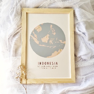 AESTHETIC FRAME KAYU 20X30 HIASAN DINDING DEKORASI DINDING AESTHETIC FRAME KAYU 20X30 HIASAN DINDING DEKORASI DINDING