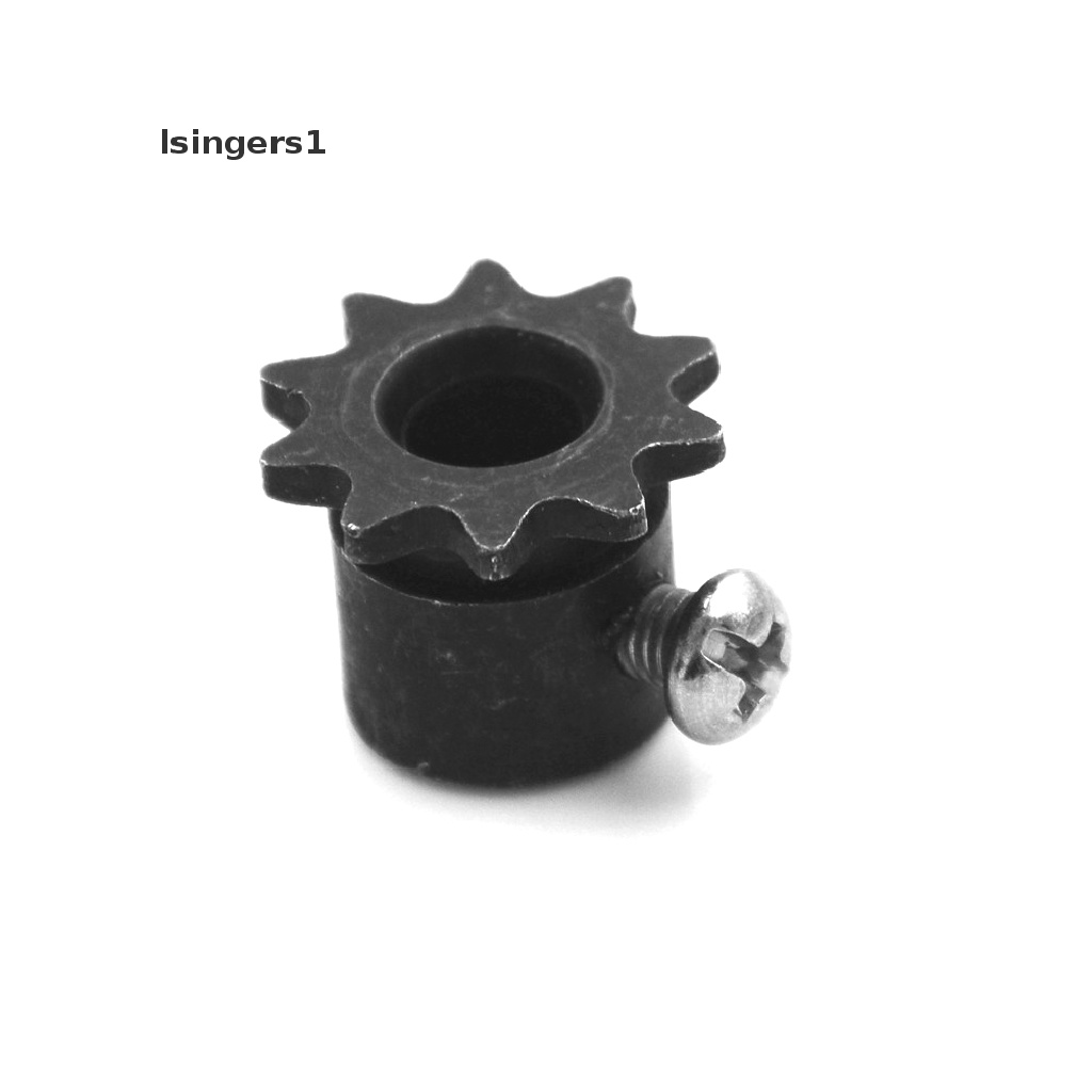 (lsingers1) Rantai Sprocket Motor Pilot 10 Gigi Bahan Metal Ukuran 8mm 10T