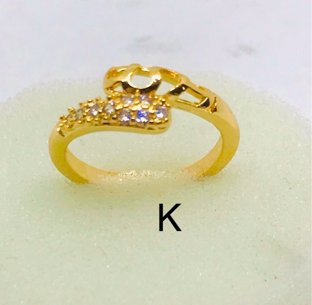 Cincin anak lapis emas cincin xuping cincin yaxiya