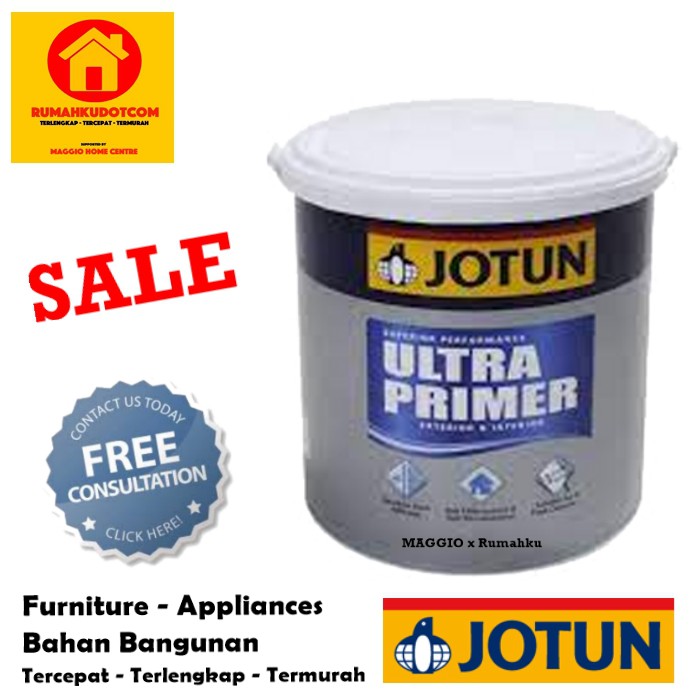 Jual Cat Dasar Jotun 18l Cat Dasar Interior Eksterior Ultra Primer Jotun Shopee Indonesia 3624