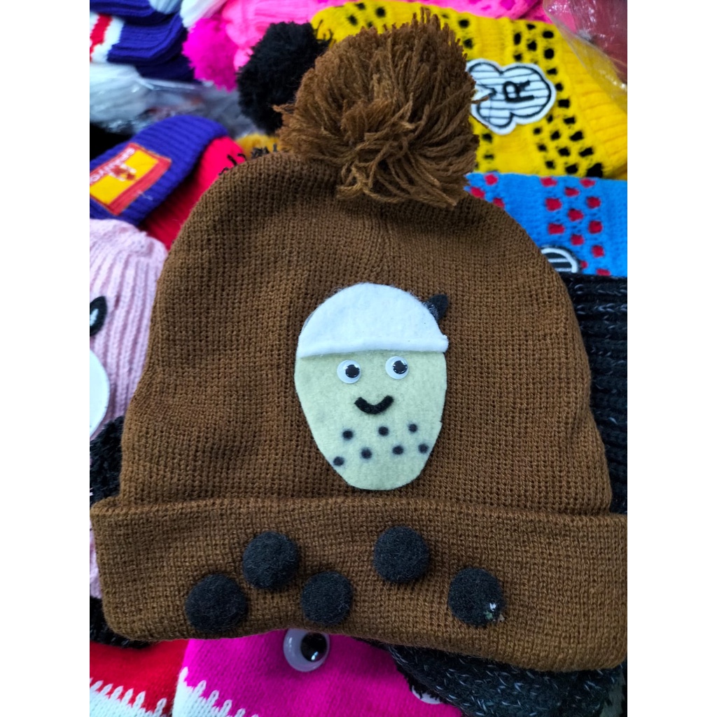 Kupluk Boba Anak Terbaru Usia 0-5 tahun Unisex