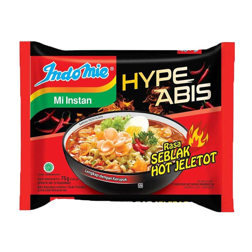 

BaruMart Indomie Kuah Hype Abis Rasa Seblak Hot Jeletot