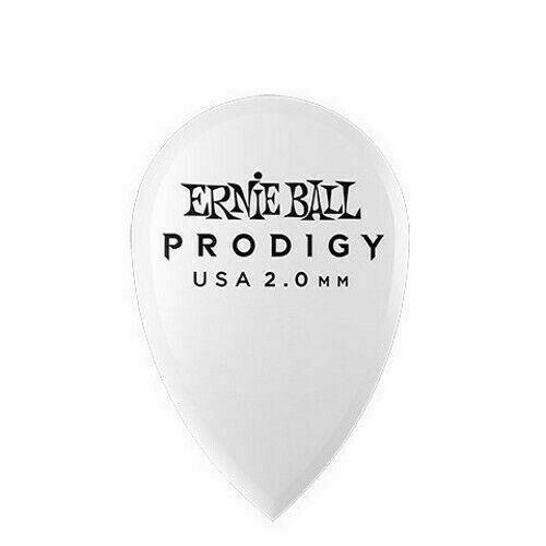 Pick Gitar Ernie Ball Teardrop Prodigy 2.0mm White 9336