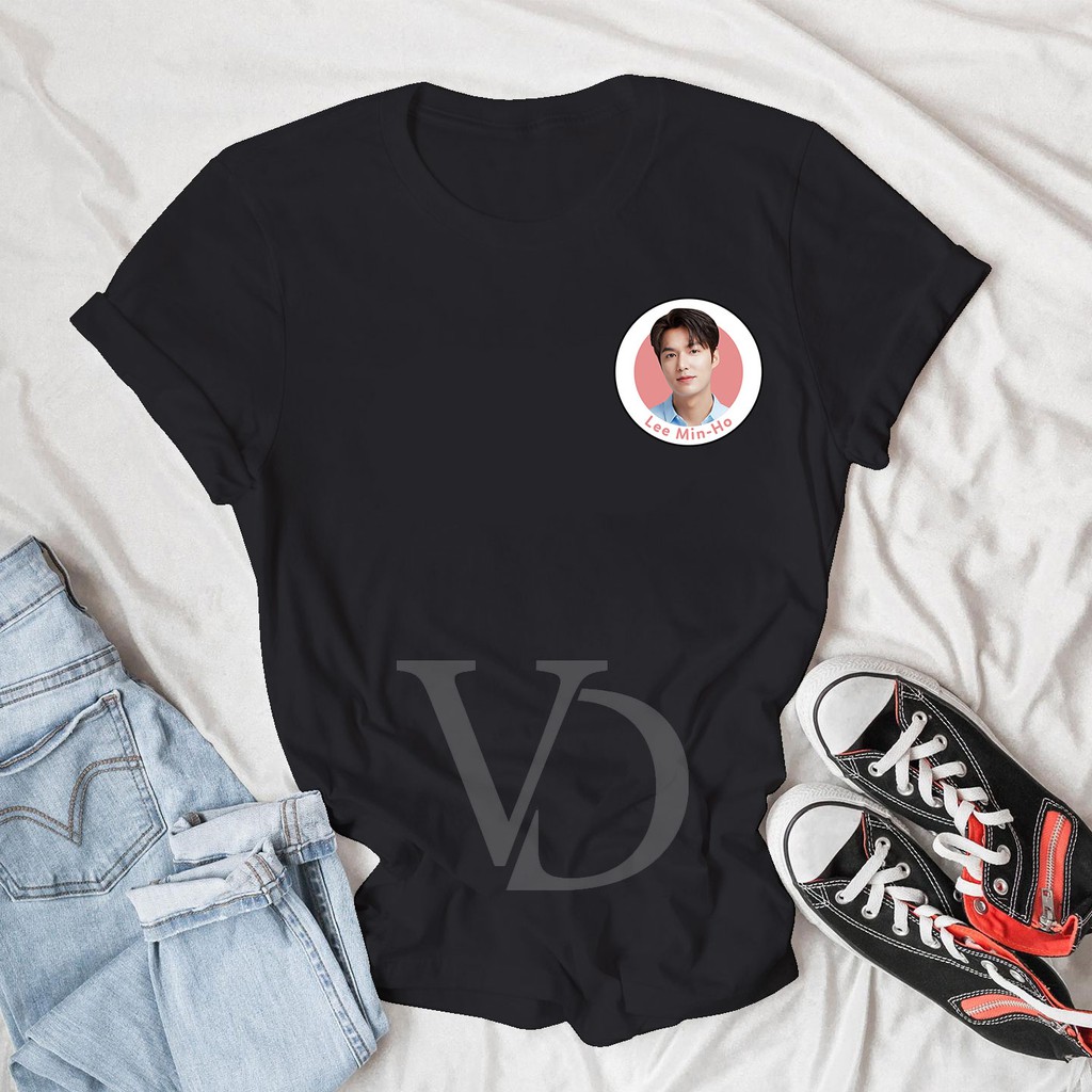 LEE MIN HO kaos korea / baju actor korea / t shirt murah/ oversized tee