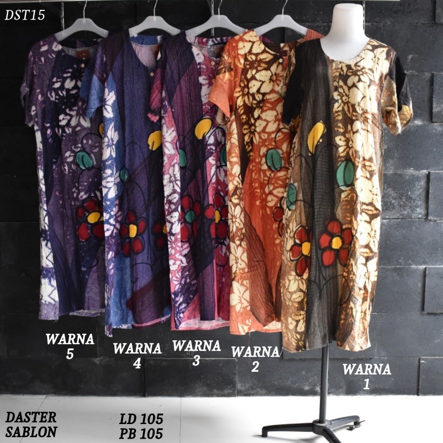 Baju Daster Ibu Ibu Daster Batik Pekalongan Daster Pekalongan Daster rayon 1