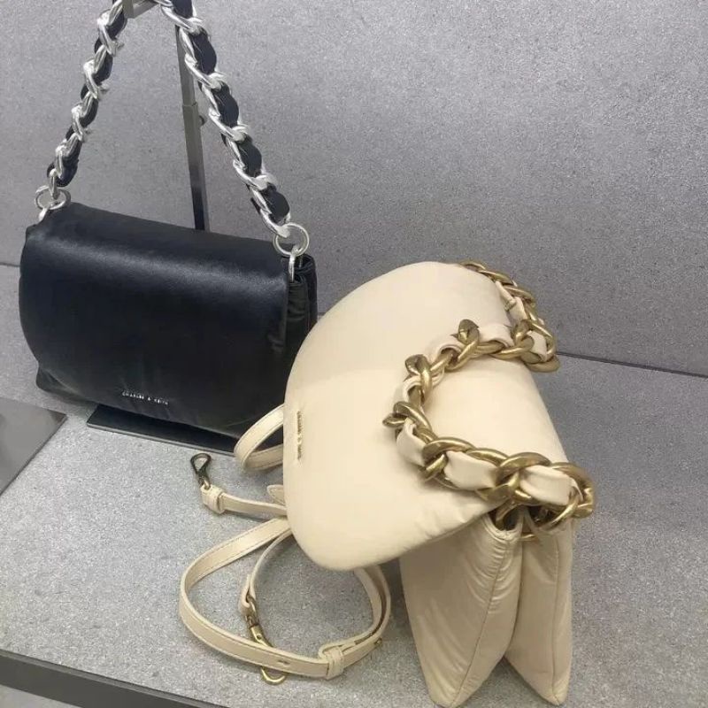 CK Bea Braided Chain Handle Bag