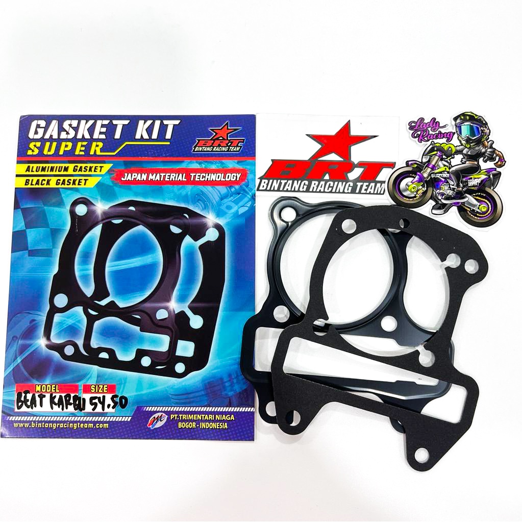 GASKET PAKING BLOK & HEAD BRT BEAT KARBU / SCOOPY KARBU / SPACY KARBU 54.5