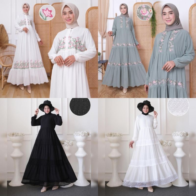 GAMIS LD 120 / GAMIS CERUTI JUMBO / GAMIS RAYA JUMBO /GAMIS HITAM/ GAMIS PUTIH JUMBO/ GAMIS BIG SIZE