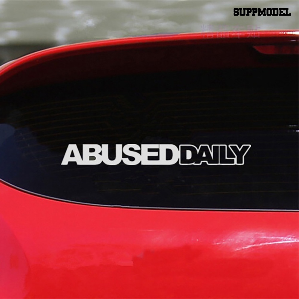 Stiker Tulisan Daily Reflektif Untuk Bodykaca Jendela Mobil