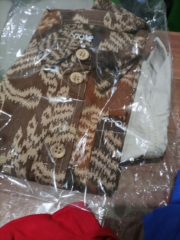 Torio Smart Casual Gold Batik Set - Baju Setelan Anak Laki-laki - Baju Setelan Batik Anak Laki-laki