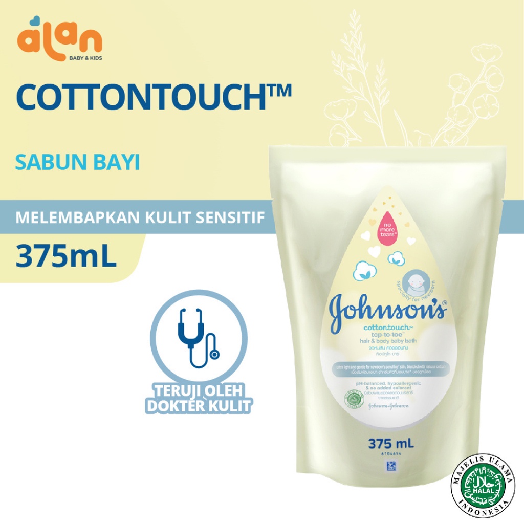 Johnson's Baby Bath All Variant Refill 375ml dan 400ml