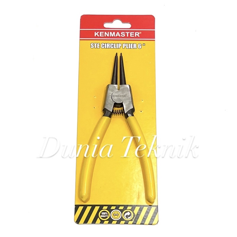 Tang Snap Ring KENMASTER Buka Lurus 6 Inch Tang Spie Tang Spi Buka Lurus 6” Tang Circlip Tang Buka R