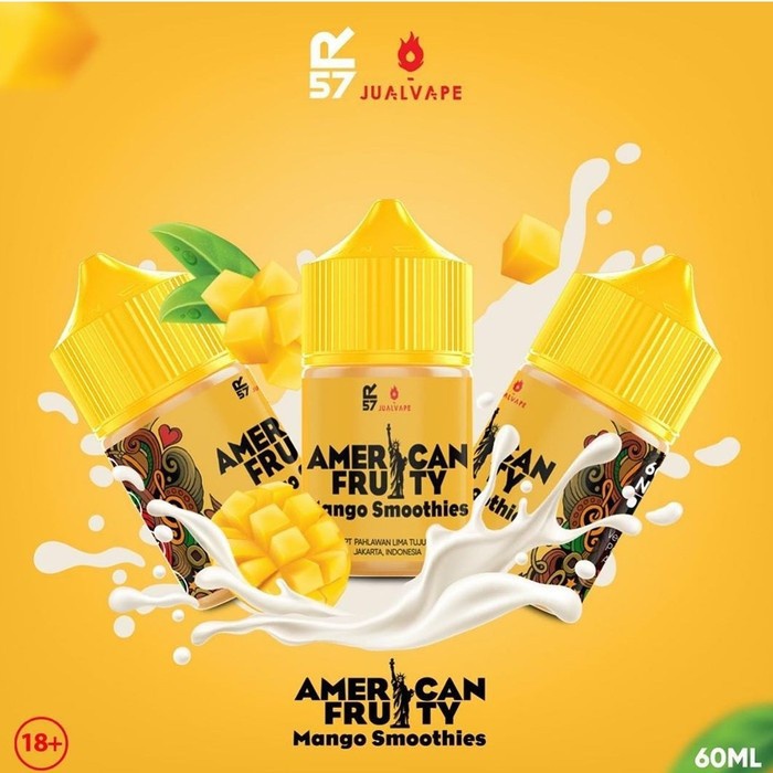 R57 American Fruity Mango Smoothies Authantic by Hero57 60ML 3mg-6mg