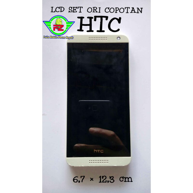 LCD SET ORI COPOTAN HTC (tipe lupa, mesin tiba2 matot)