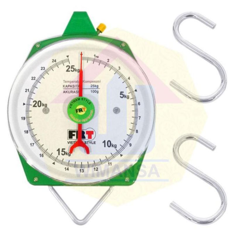 TIMBANGAN GANTUNG FRT 25 KG dan CIGAN 100kg