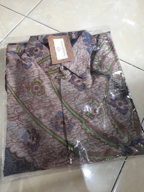 Hanurogo Pendek Kemeja Batik Pria Full Furing Bahan Katun Halus Primisima