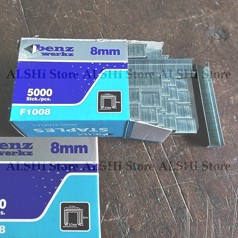 

Refill Stapler 8 mm 5000 Stck.Benz Isi Staples Tembak Gun Tacker F1008