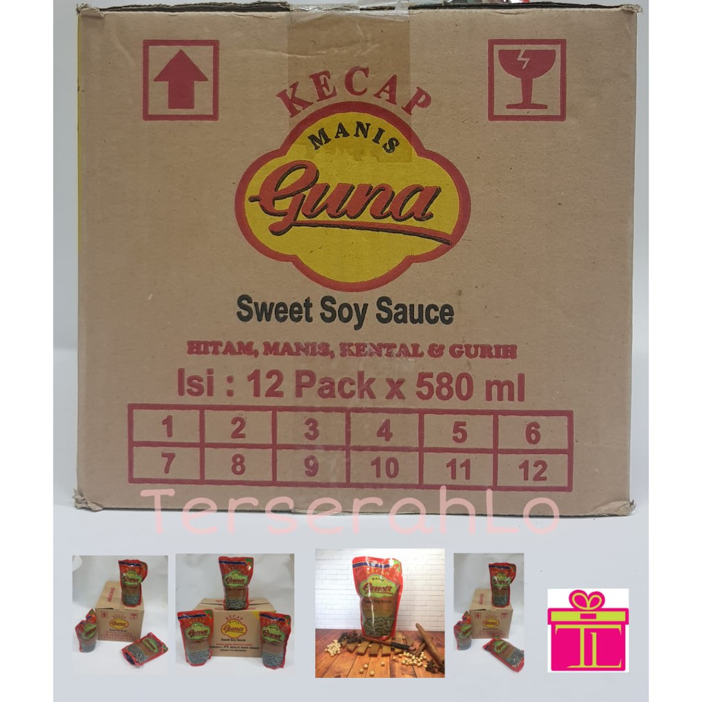 

Dus Karton Kecap Manis Guna 520ml Pouch (isi 12pcs)