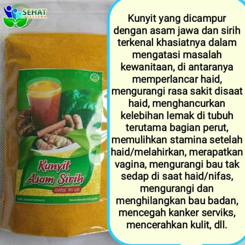 

Kunyit Asam Sirih