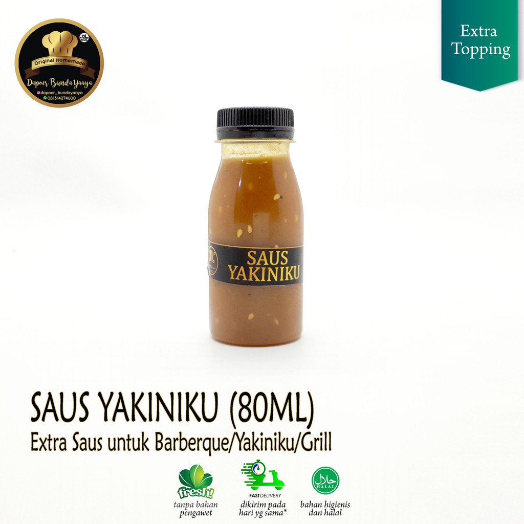 

Saus Yakiniku Grill 80 ml (Halal Food)