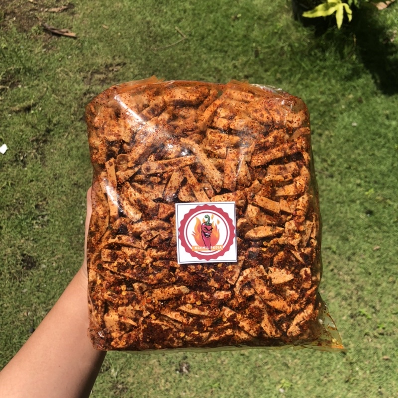 BASRENG BASO GORENG STICK PEDAS DAUN JERUK VIRAL 50-100gr-1