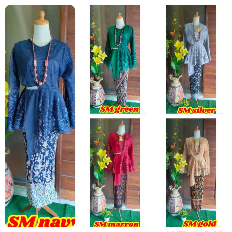 SET BLOUSE SELENDANG MAYANG/ATASAN KEBAYA/KEBAYA KONDANGAN