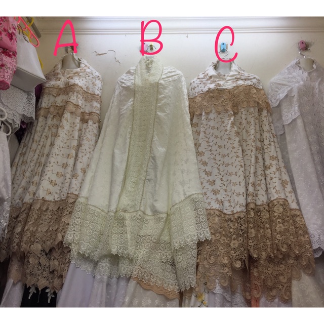 RA1053 Big promo Mukenah sutra prada jumbo (cantumkan keterangan)