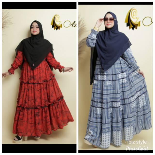 Set dress ceruti  motif ORI azzahra