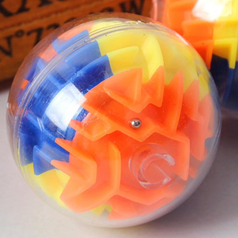 Mary 3-D Maze Walking Bead Cube Dekompresi Magic-Cube Puzzle Sensory Fidget Untuk Kecerdasan Kreatif Untuk Anak Laki-Laki G