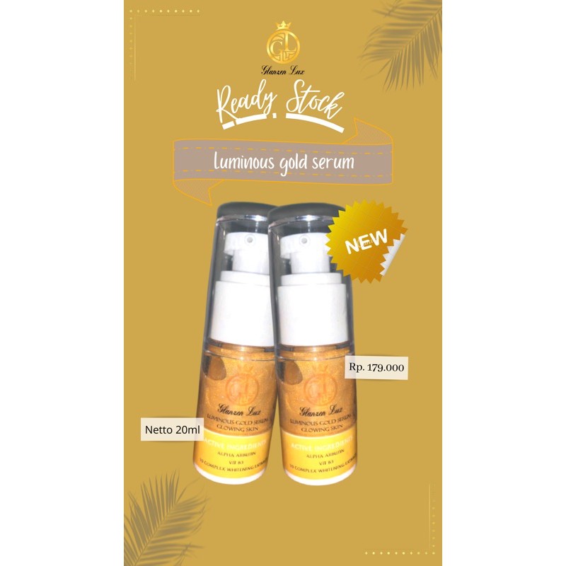 GLANZEN LUMINOUS GOLD SERUM
