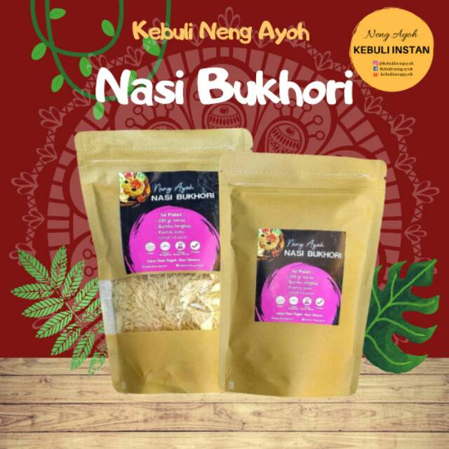 

Nasi Bukhori Bumbu Instan Menu Timur Tengah [235 gram]