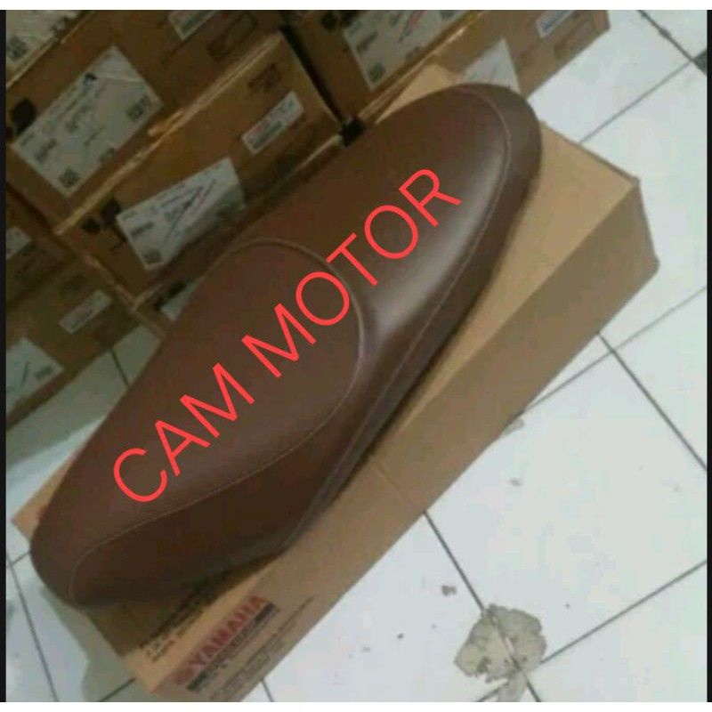 Jok yamaha Fino Grande Coklat 2020 Original