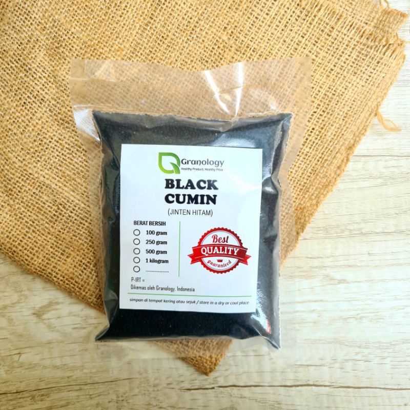 Biji Jinten Hitam / Black Cumin (250 gram) by Granology