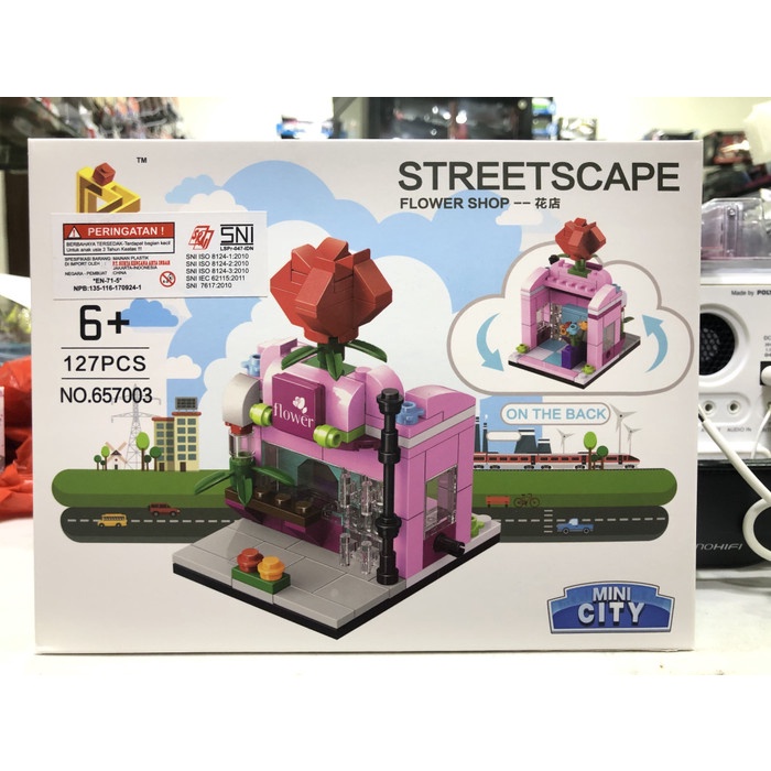 Lego Panlos - Mini City Flower Shop - 657003