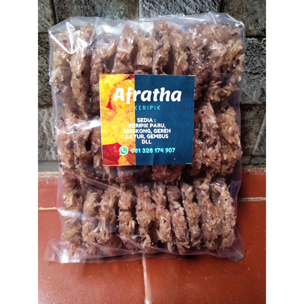 

Kerupuk Rengginan Ketan Hitam