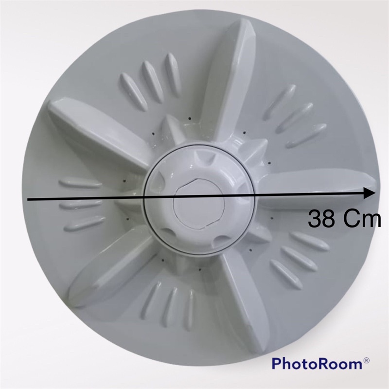 Pulsator Mesin Cuci Polytron, Zeromatic PAW 95511 WM dll 1 Tabung. Diameter 38cm gigi 11